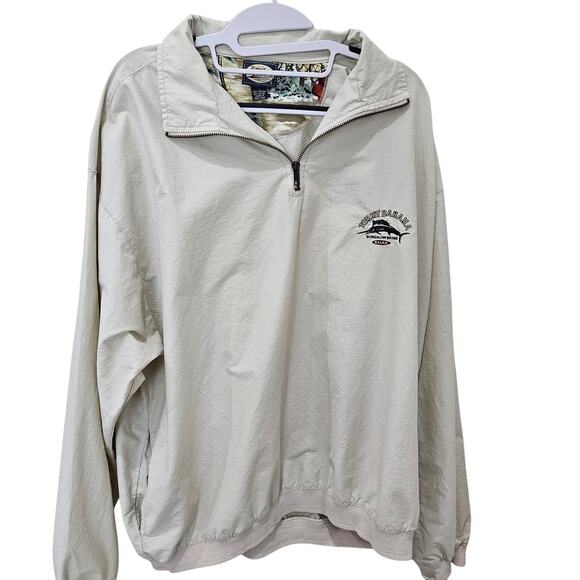 Tommy Bahama Other - Vintage Tommy Bahama Bungalow Relax 1/4 Zip Jacket, Size L